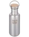18Oz Reflect (W/Bamboo Cap) - 532mL - Mirrored Stainless + Klean Kanteen