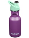 12Oz Kid Classic Narrow (W/ Kid Sport Cap) - 355mL- Sparkling Grape + Klean Kanteen