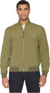 Knowledge Cotton Apparel + Nordenvind™ Light Shell Bomber Jacket Burned Olive