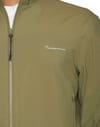 Knowledge Cotton Apparel + Nordenvind™ Light Shell Bomber Jacket Burned Olive - 4