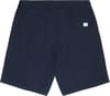 Knowledge Cotton Apparel + Boardwalk Slub Shorts With Elastic Waist Total Eclipse