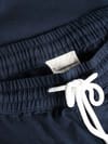 Knowledge Cotton Apparel + Boardwalk Slub Shorts With Elastic Waist Total Eclipse - 3