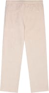 Knowledge Cotton Apparel + Fig Loose Linen Pants Yarndyed - Light Feather Gray