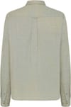 Knowledge Cotton Apparel + Regular Fit Light Twill Shirt Burned Olive