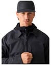 Knowledge Cotton Apparel + Vent Ribstop 90 Panel 5 Cap Lightweight Black Jet - 3