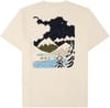 Knowledge Cotton Apparel + Regenerative Organic Cotton Back Print T-Shirt Egret - 3
