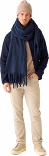Knowledge Cotton Apparel + Organic Cotton Chuck 5-Pocket Corduroy Pants Light Feather Gray - 3