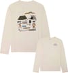 Organic Cotton Long Sleeved T-Shirt Egret + Knowledge Cotton Apparel