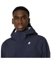 K-Way + Jadel Bonded Ripstop Jersey Depht Blue - 5