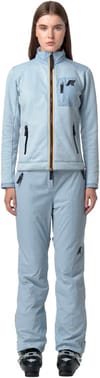 K-Way + Bonneval Micro Twill 2 Layers Blue Avion