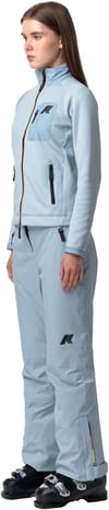 K-Way + Bonneval Micro Twill 2 Layers Blue Avion - 3
