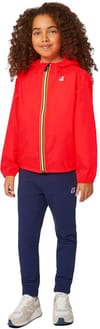 K-Way + P.Le Vrai 3.0 Claude Red Fluo