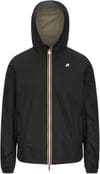 K-Way + Jake Plus.2 Double Black Pure Green Lichen