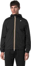 K-Way + Jack Stretch Nylon Jersey Black Pure