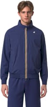 K-Way + Amaury Stretch Nylon Jers Blue Deep Cobalt