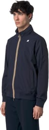 K-Way + Amaury Stretch Nylon Jersey Blue Depth - 3