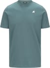 K-Way + Odom Ascii Code Jersey Green Iron
