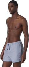 K-Way + Hazel Mid Stripes Beach White Blue Deep Cobalt - 3