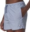 K-Way + Hazel Mid Stripes Beach White Blue Deep Cobalt - 5