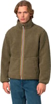K-Way + Pascal Sherpa Polar Double Green Army/Green Army - 4