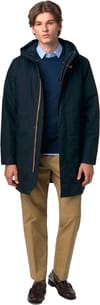 K-Way + Thomas Warm Micro Canvas Blue Depth - 4