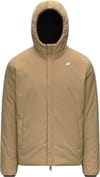 K-Way + Jack St Warm Double Black Pure Beige Khaki - 3
