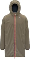 K-Way + Jacob St Warm Double Green Army Blue Depth