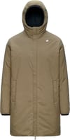 K-Way + Jacob St Warm Double Black Pure Green Army