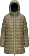 K-Way + Sophie St Thermo Double Blue Depth Green Army - 3