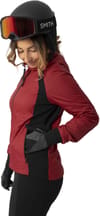 LaMunt + Alessia Polartec Alpha Wind Jkt Sunset Red - 4