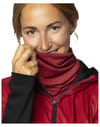 LaMunt + Martha Merino Neck Warmer Sunset Red - 3
