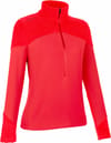 Jenny Warm Half Zip Fleece Berry Red + LaMunt