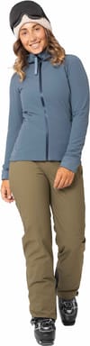 LaMunt + Paola Tech Full Zip Fleece Antic Blue