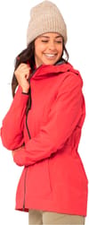 LaMunt + Tiziana 3L Wp Shell Jkt Berry Red - 4