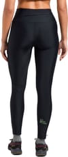 La Sportiva + Aerial Leggings W Black Aspen Green - 4
