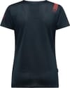 La Sportiva + Pure T-shirt W Black/Hibiscus