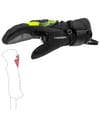 Leki + WCR Core TR Junior Mitt Black/Neon Yellow