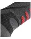 Lenz + Heat Sock 5.1 Toe Cap Anthracite/Red - 8
