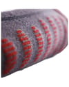 Lenz + Heat Sock 5.1 Toe Cap Slim Fit Grey/Red