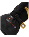 Lenz + Heat Glove 8.0 Finger Cap Lobster Unisex Black/Yellow - 5
