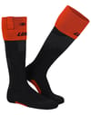Lenz + Heat Sock 7.1 Toe Cap Black/Red - 4