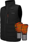 Heat Vest 3.0 + Pair Of Heat Pads Black + Lenz