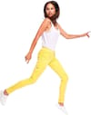 Looking for Wild + Laila Peak Pant W Lemon - 4