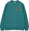 Porpoise Sweatshirt Jasper Green + Makia Clothing