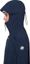 Mammut + Crag HS Hooded Jacket Women Marine - 5