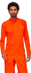 Mammut + Eiger Nordwand Advanced FL Half Zip Pull Men Eiger Orange