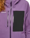 Mammut + Stoney HS Thermo Hooded Jacket Women Paloja Black - 10