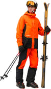Mammut + Eiger Free Advanced HS Hooded Jacket Men Eiger Orange Black - 5
