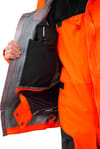 Mammut + Eiger Free Advanced HS Hooded Jacket Men Eiger Orange Black - 10
