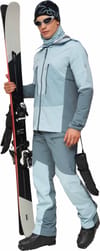 Mammut + Aenergy Pro SO Hybrid Hooded Jacket Men Nebla Strata - 5